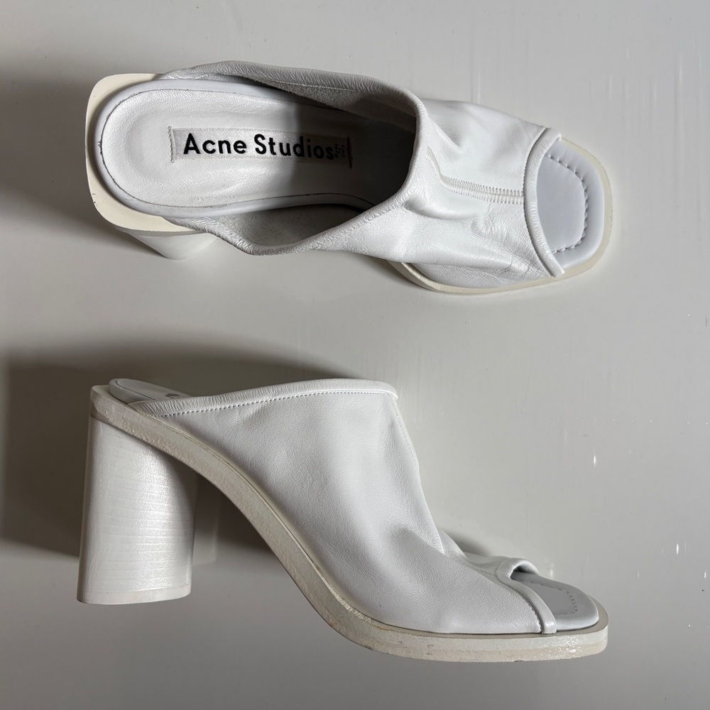 Acne studios White Bessy sandals